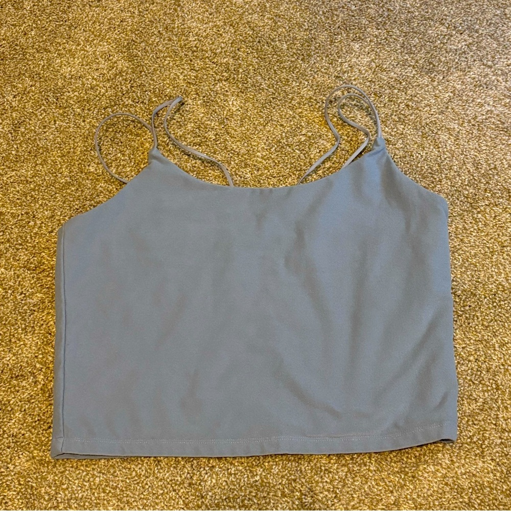 Abercrombie & Fitch speggetti strap crop top